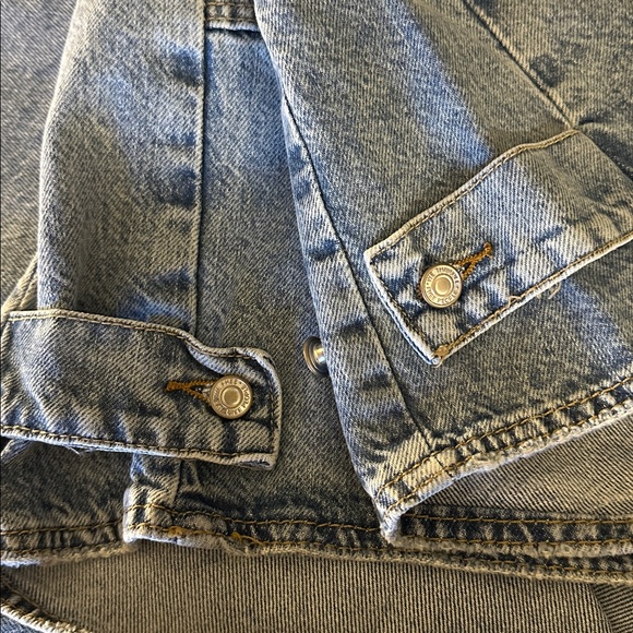 We The Free We The Free Crvy Wide-leg Jeans in Drizzle Blue Size M NWT - Picture 9 of 9